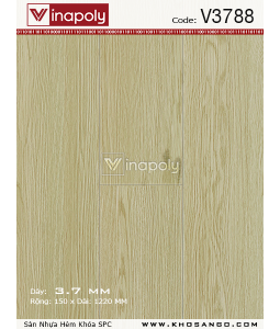 Vinapoly SPC vinyl flooring V3788